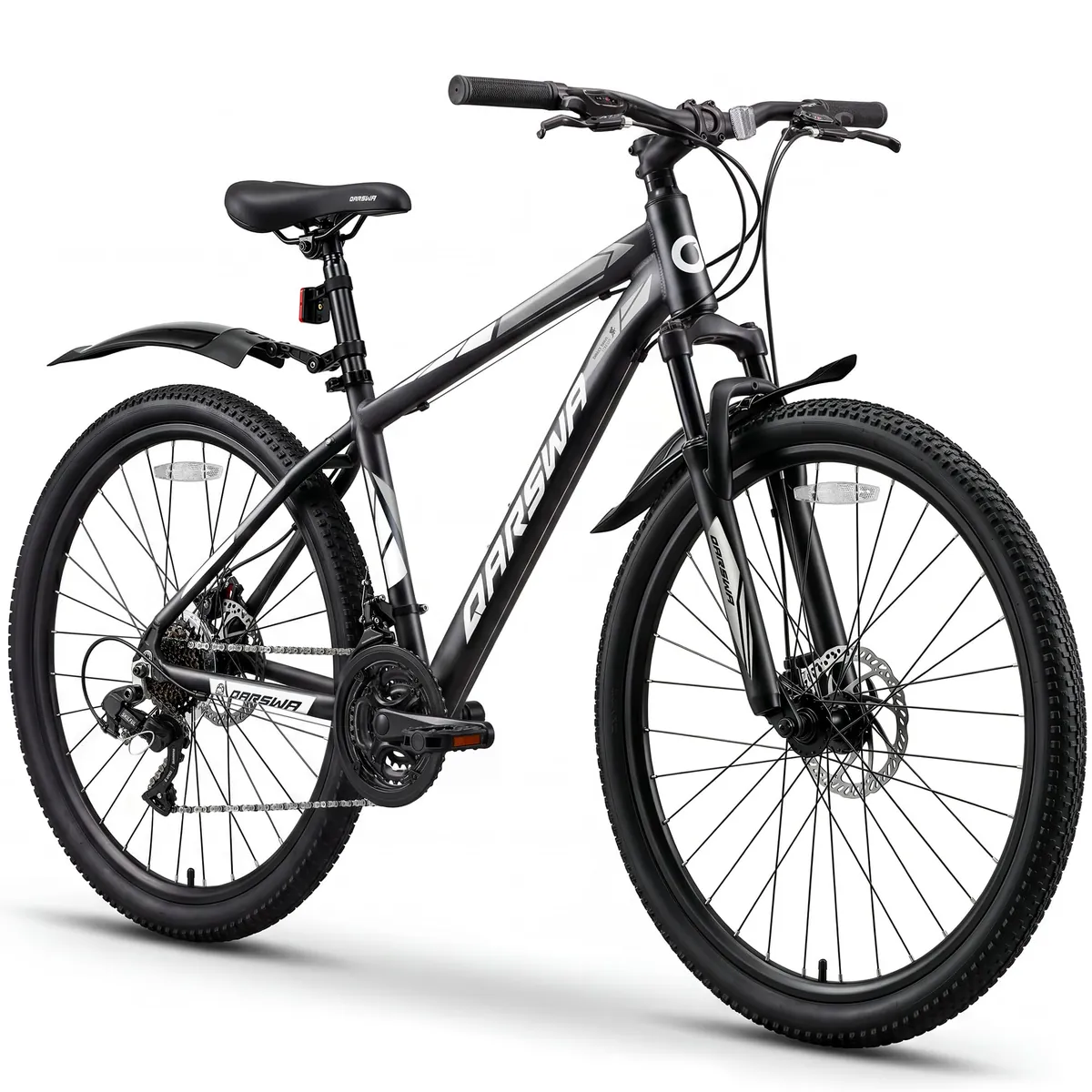 26/27.5 Inch Mountain Bike for Men and Women, Lightweight Aluminum Frame MTB with Dual…