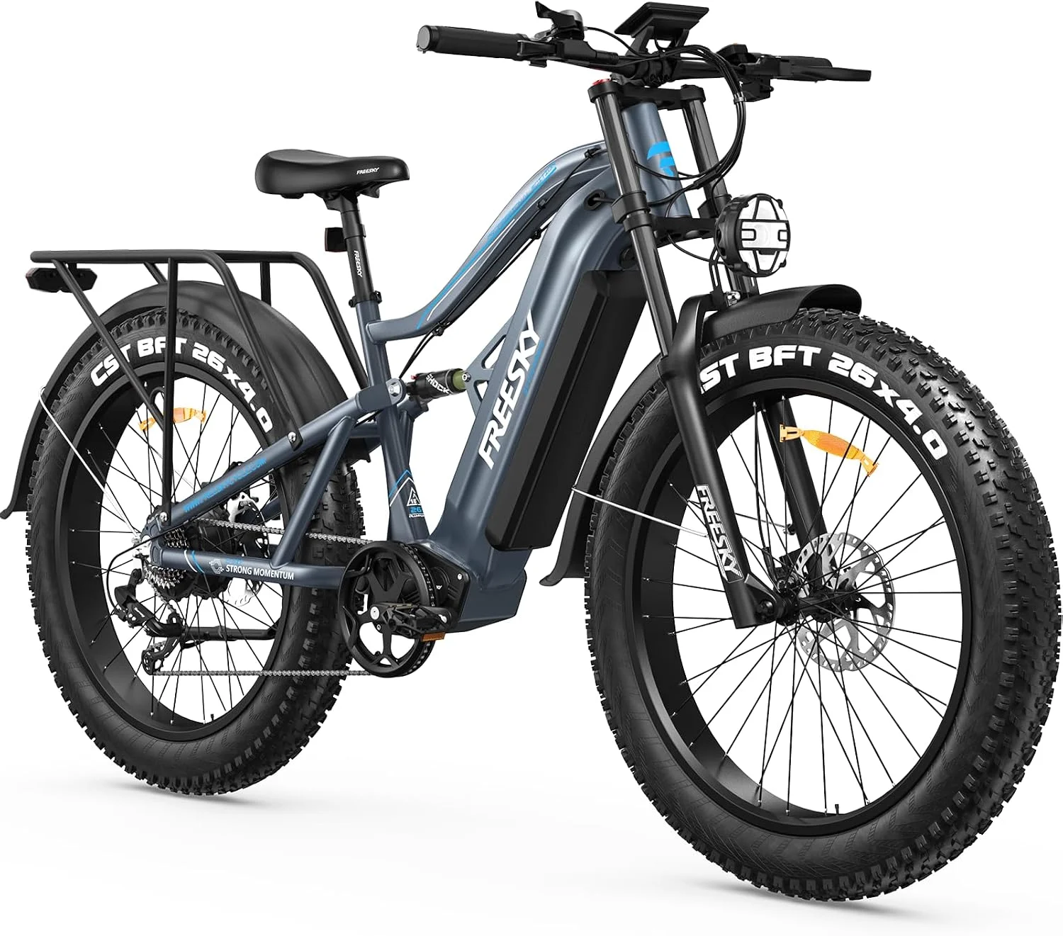 FREESKY Electric Bike for Adults, 4000W BAFANG Motor, 48V 35Ah LG Battery